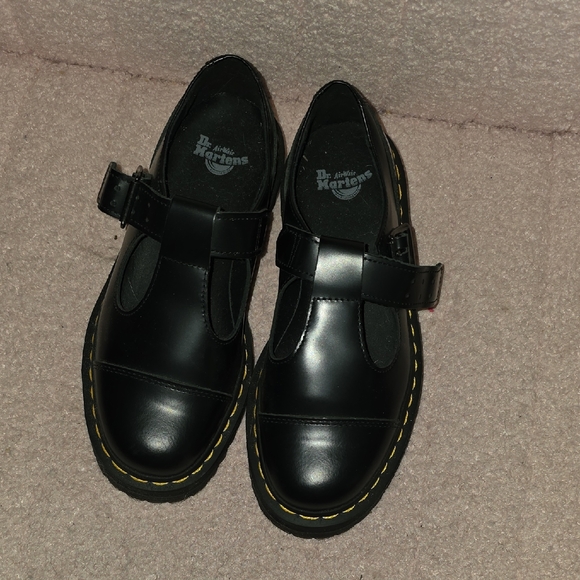 Dr. Martens Shoes - Dr. Martens Black Mary Jane's